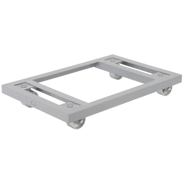 Global Industrial Steel Dolly with Open Deck & Steel Wheels, 36 x 24, 1600 Lb. Capacity 952167 - main